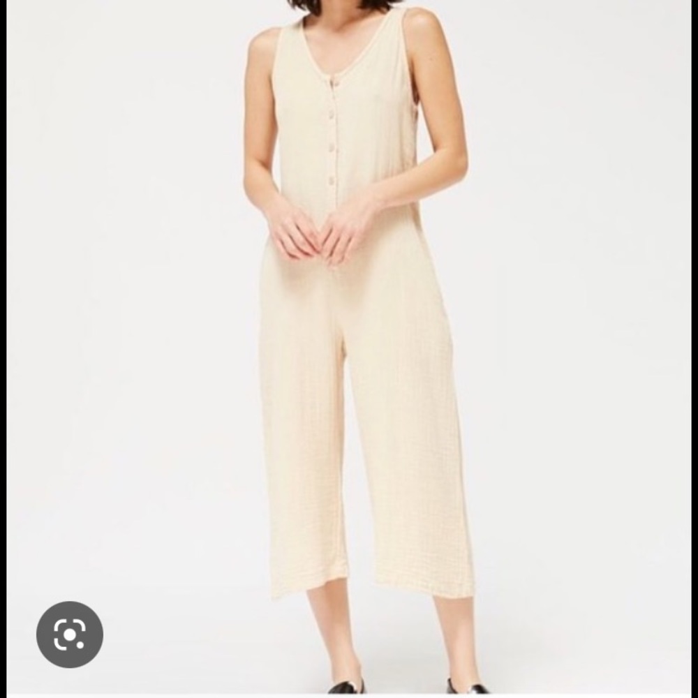 LACAUSA Wildflower jumpsuit sz M